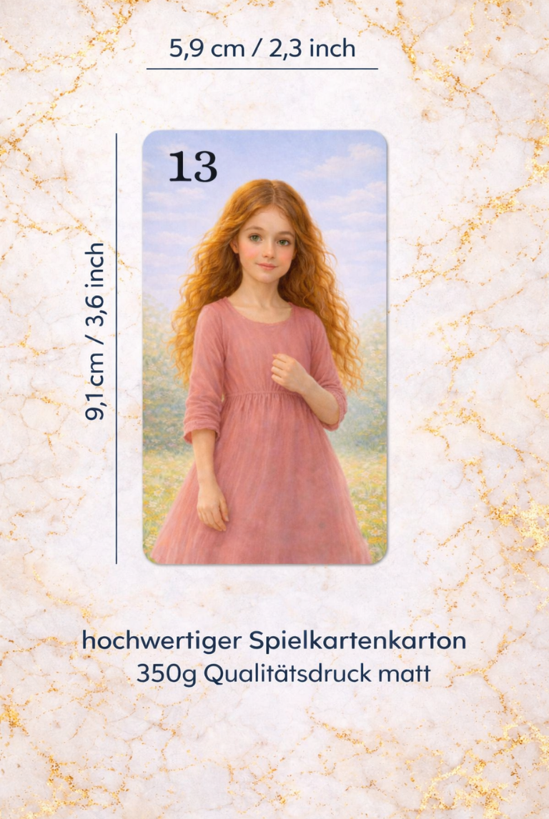 Zauberhaftes Lenormand Kartendeck 56 Karten