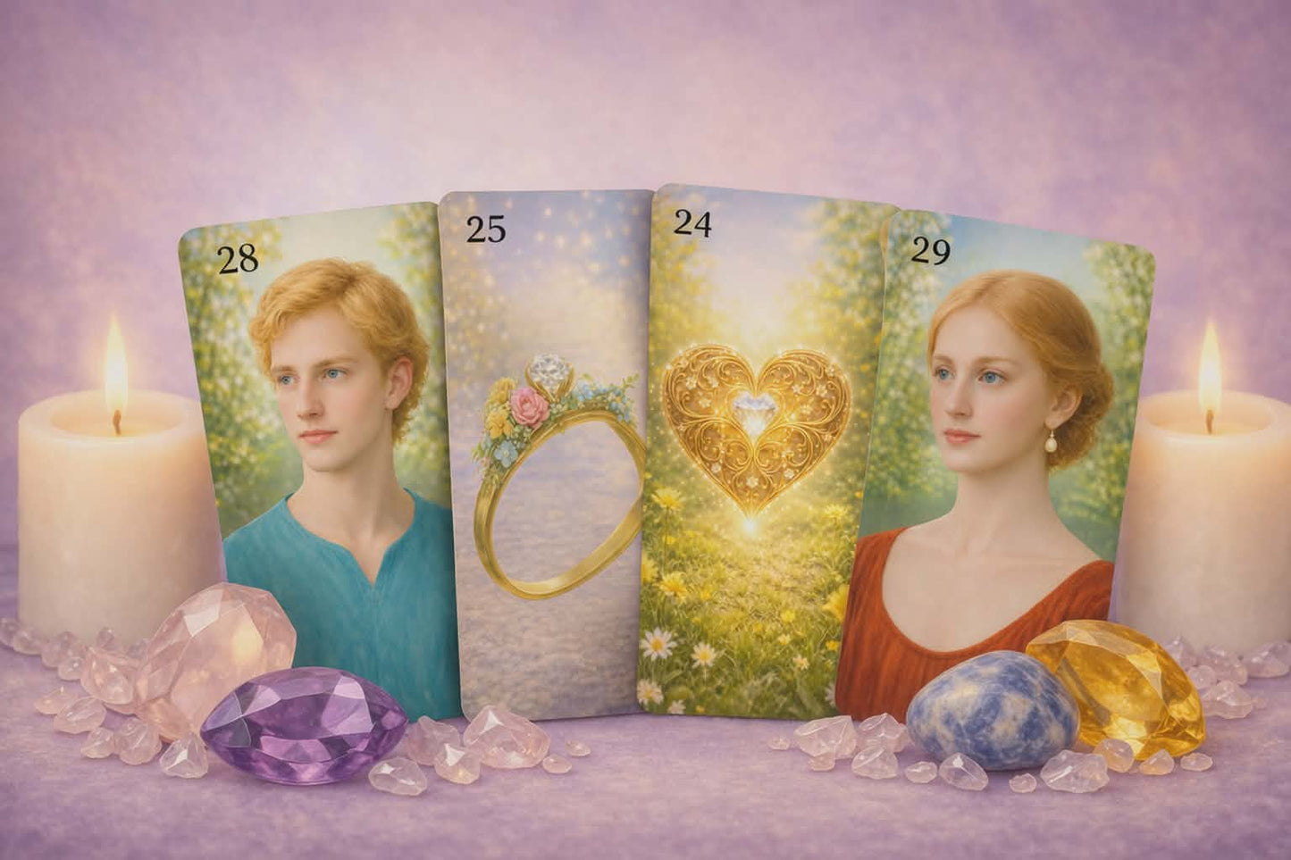 Zauberhaftes Lenormand Kartendeck 56 Karten
