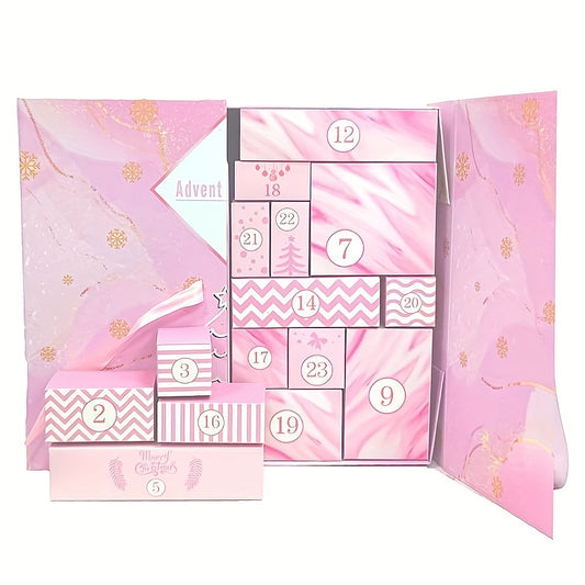 ADVENTSKALENDER FÜLLBOXEN  MIT 24 SCHUBLADEN