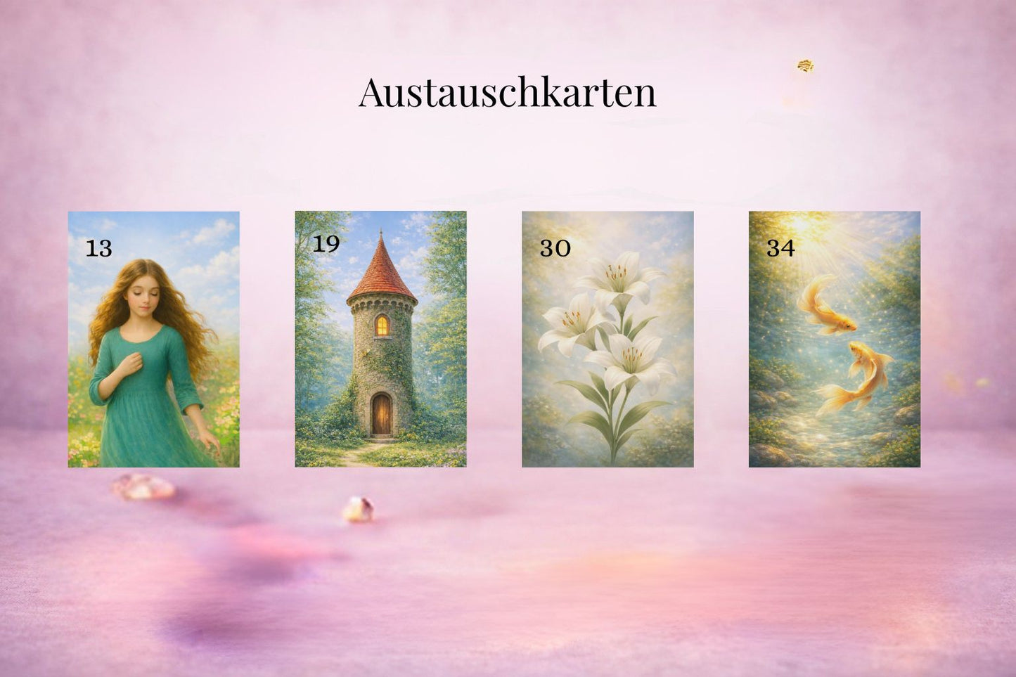 Zauberhaftes Lenormand Kartendeck 56 Karten