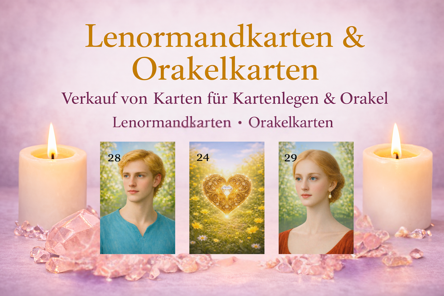 Zauberhaftes Lenormand Kartendeck 56 Karten