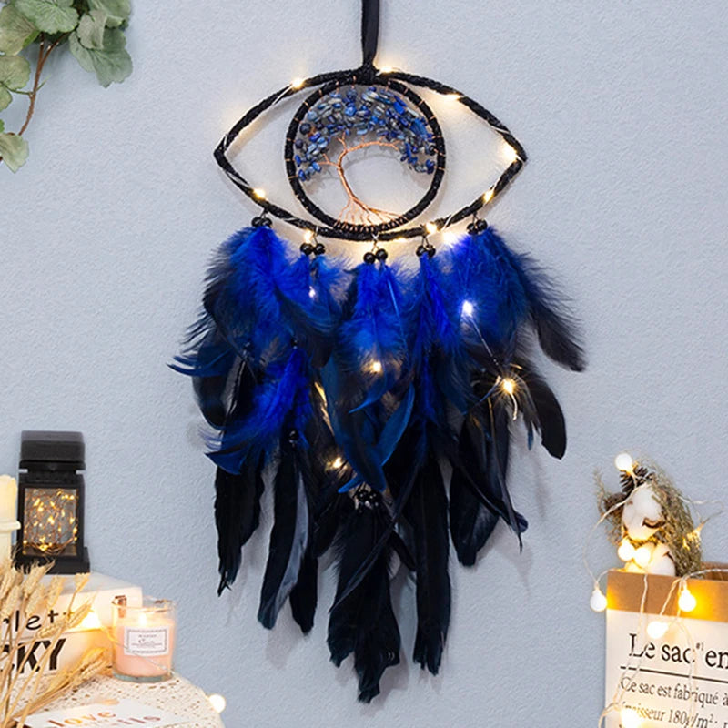 Dream Catcher Wohnkultur Schwarz Dreamcatcher, skandinavisches Dekor, Boho Wand, Hannig Ornament Geschenk