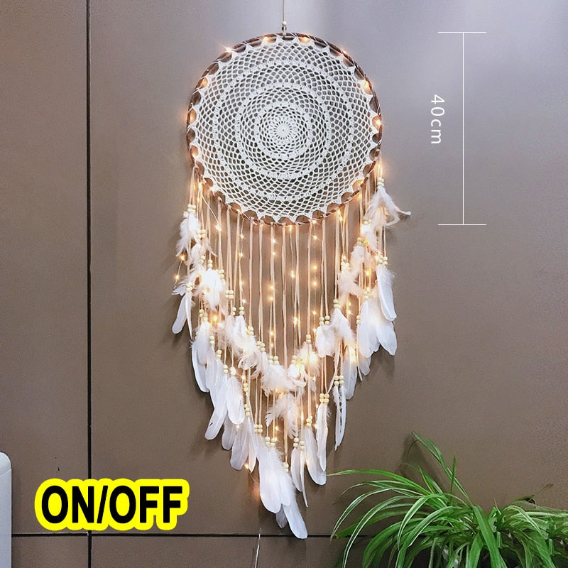 SUNFLOWER DREAM CATCHER MIT FERNBEDIENUNG