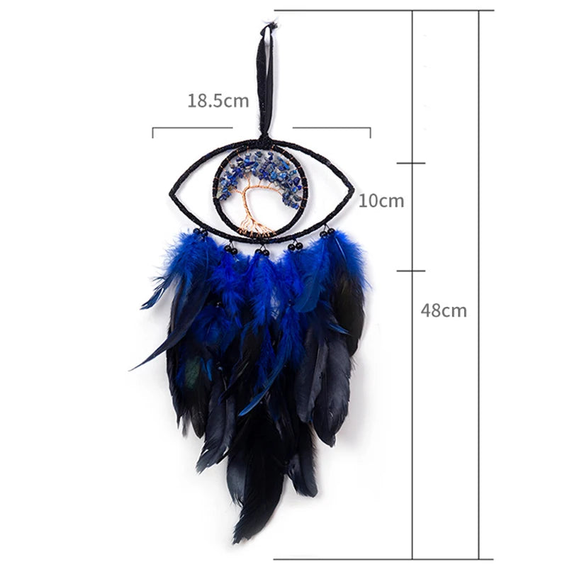 Dream Catcher Wohnkultur Schwarz Dreamcatcher, skandinavisches Dekor, Boho Wand, Hannig Ornament Geschenk