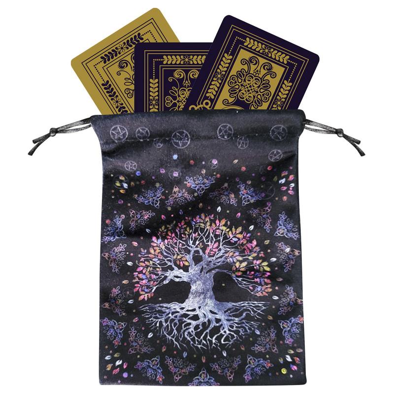 TAROT - KARTEN - TASCHE MIT MOND- DESIGN