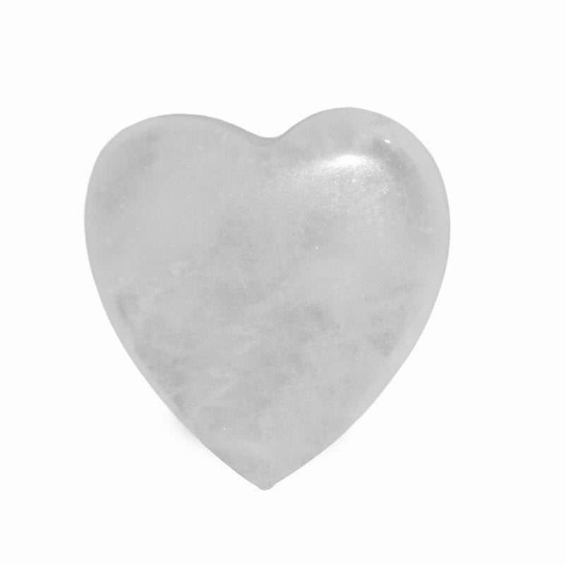 Natural Stones Heart Shaped Quartz Crystal Chakra Healing Gemstones Pendant Gifts Home Decor Room Decoration Minerals DIY Craft