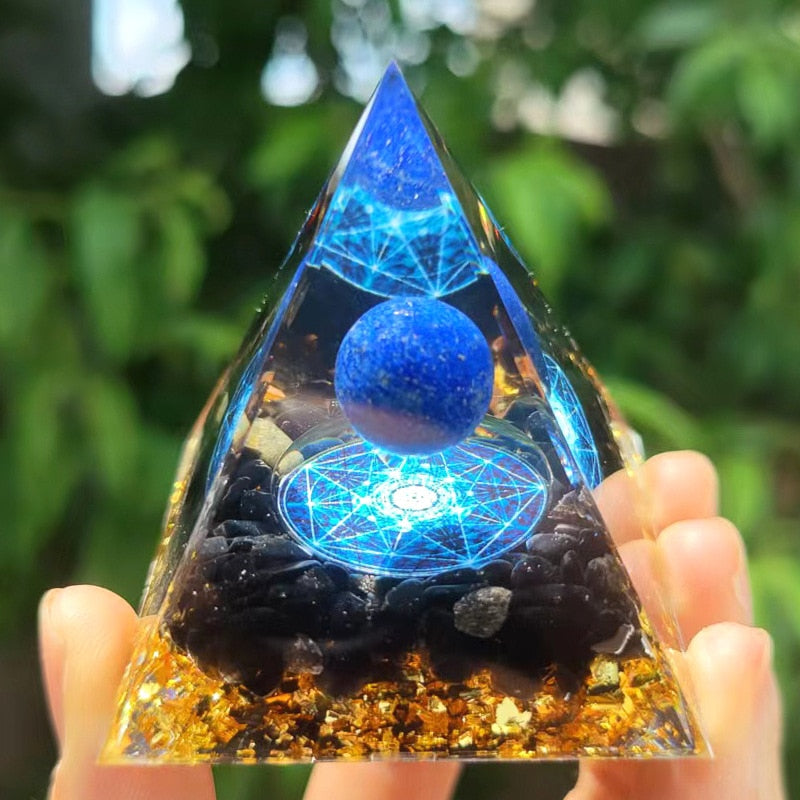 Kristall Pyramide, natürliche Steine, Home-Büro-Dekoration, Energie, Generator, Healing Reiki, Chakra-Meditation, Ornamente, Handwerk.