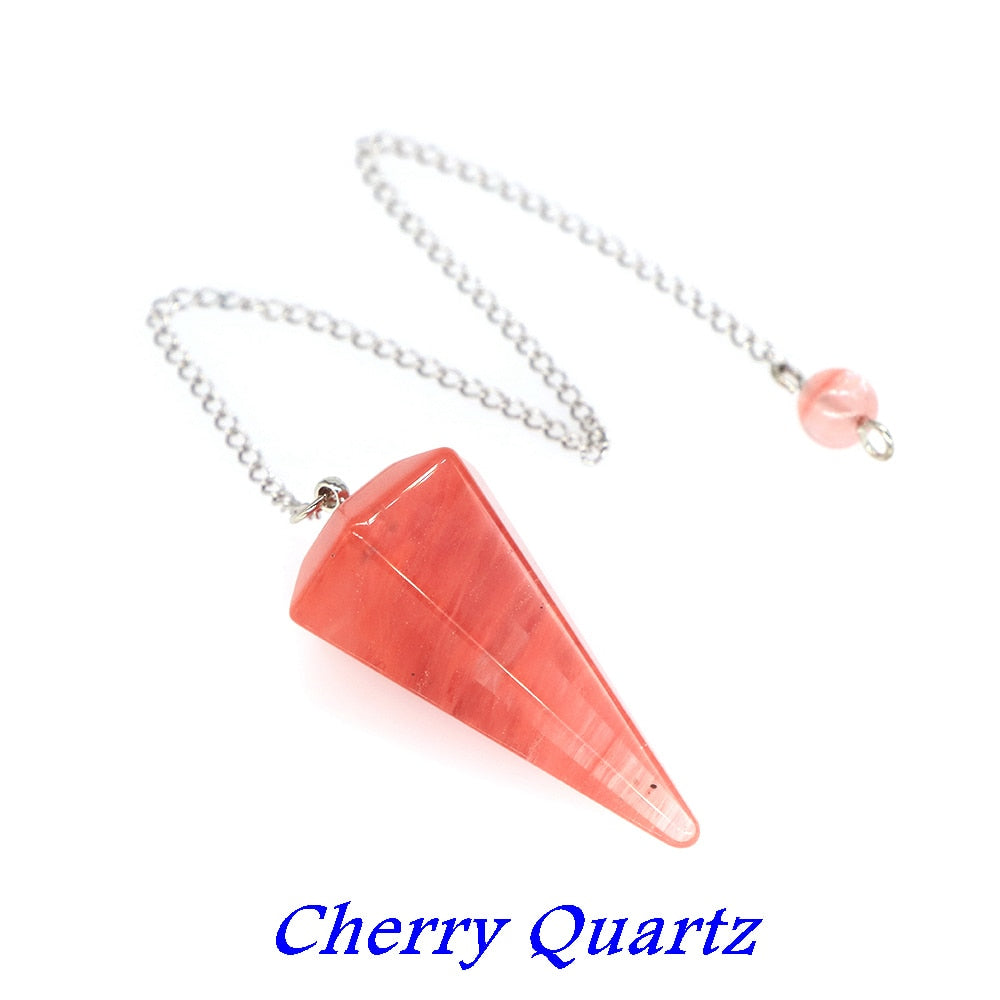 NATÜRLICHE EDELSTEIN PENDEL