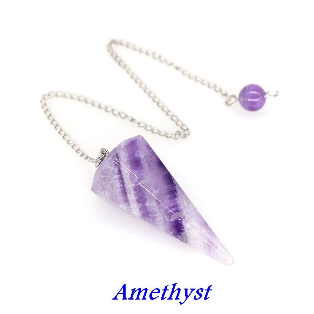 NATÜRLICHE EDELSTEIN PENDEL