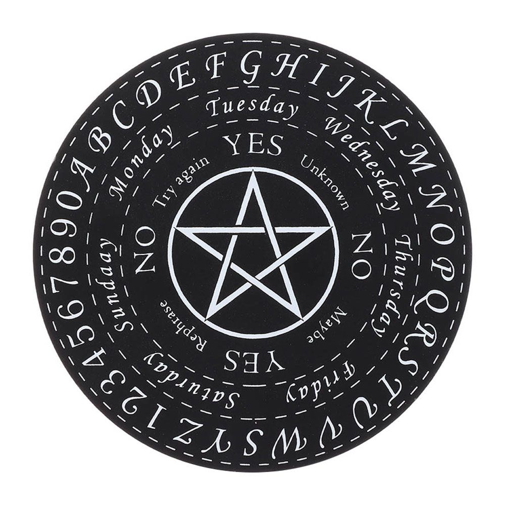 Holz-Wahrsage-Pendelbrett JA & NEIN Antwort, Wicca Witchboard