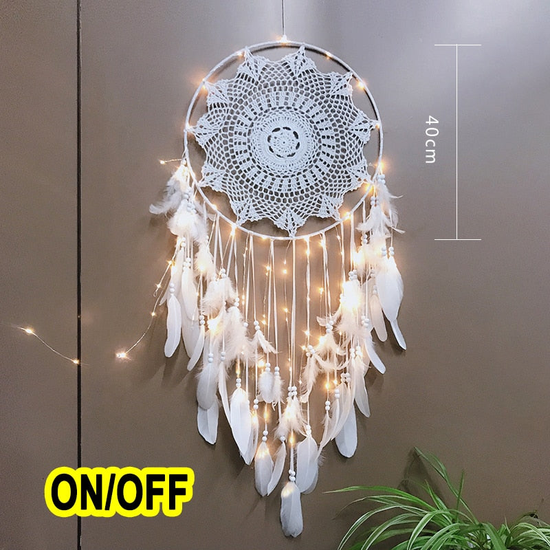 SUNFLOWER DREAM CATCHER MIT FERNBEDIENUNG