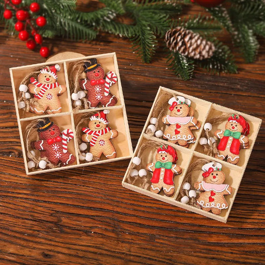 WEIHNACHTEN LEBKUCHENMANN 12 TEILIG