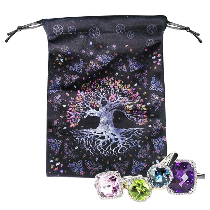 TAROT - KARTEN - TASCHE MIT MOND- DESIGN