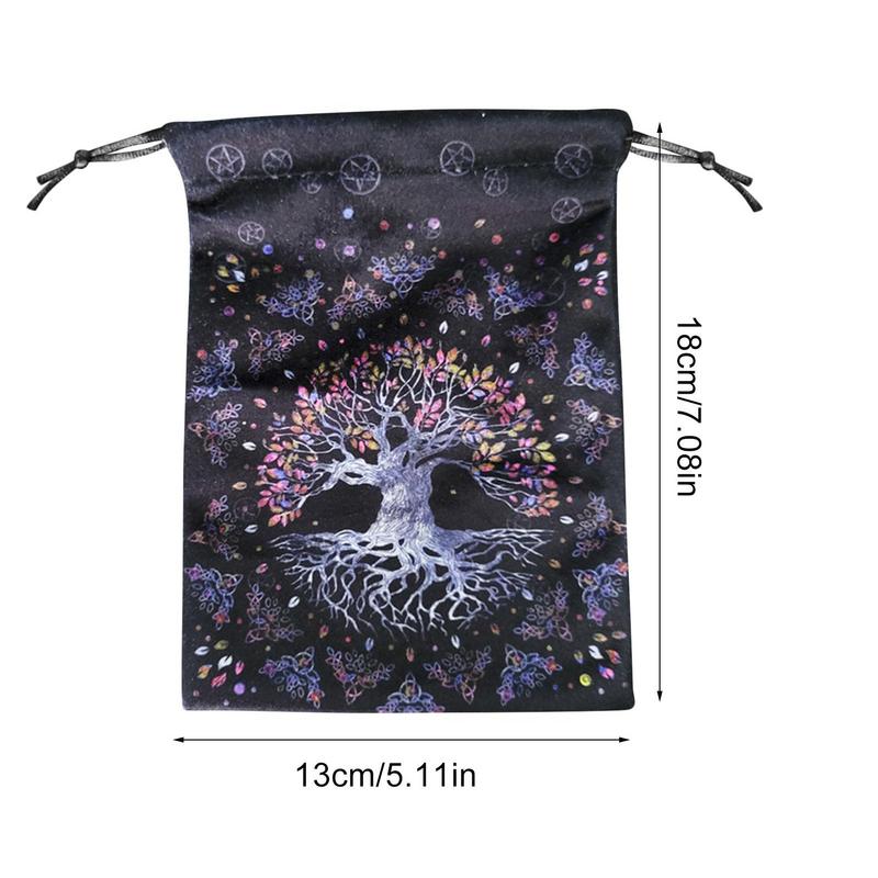 TAROT - KARTEN - TASCHE MIT MOND- DESIGN