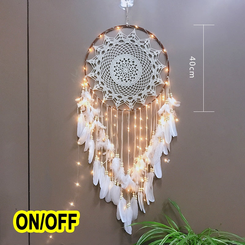 SUNFLOWER DREAM CATCHER MIT FERNBEDIENUNG
