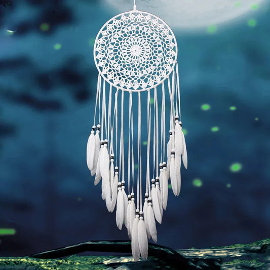 White Dream Catcher Nordic Style