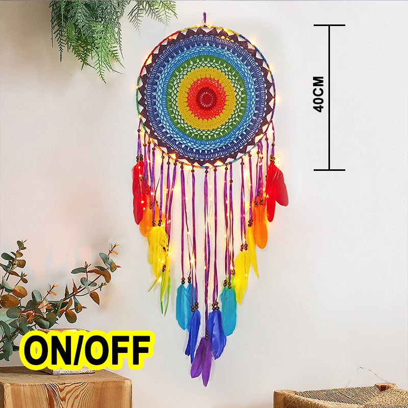 SUNFLOWER DREAM CATCHER MIT FERNBEDIENUNG