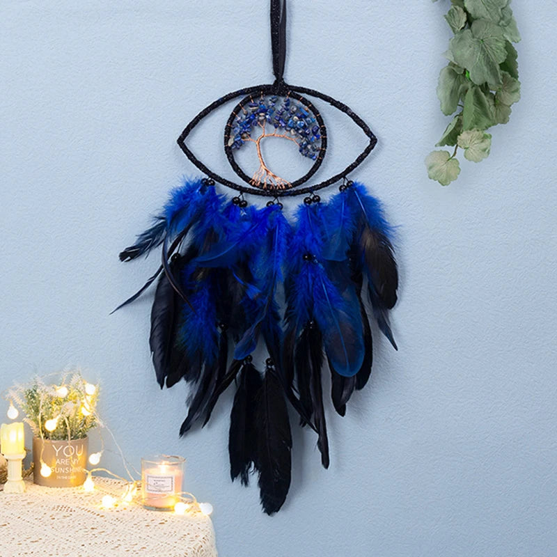 Dream Catcher Wohnkultur Schwarz Dreamcatcher, skandinavisches Dekor, Boho Wand, Hannig Ornament Geschenk