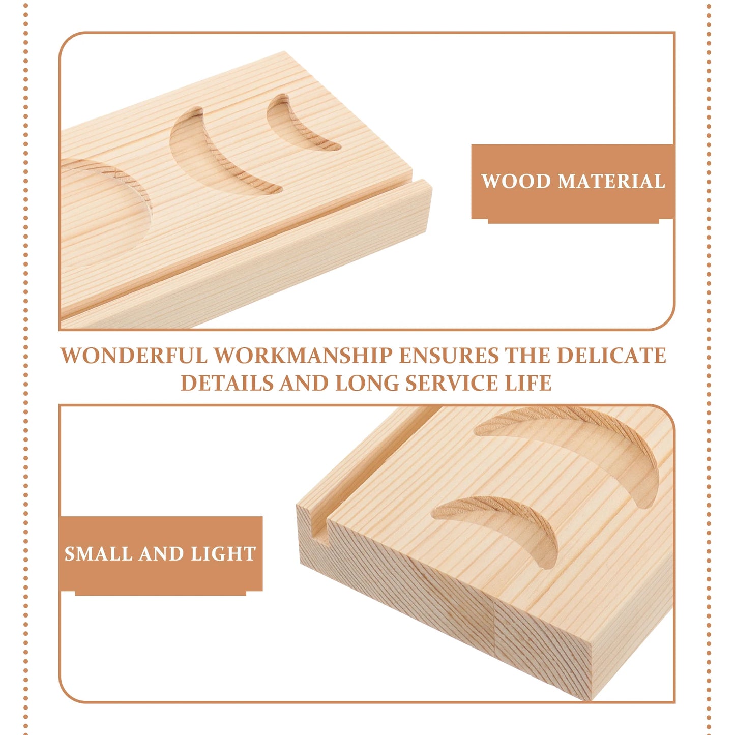 TAROT - KARTENHALTER  (BRAUN)