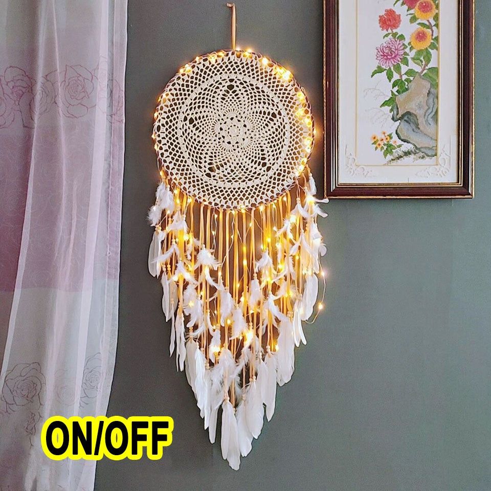 SUNFLOWER DREAM CATCHER MIT FERNBEDIENUNG