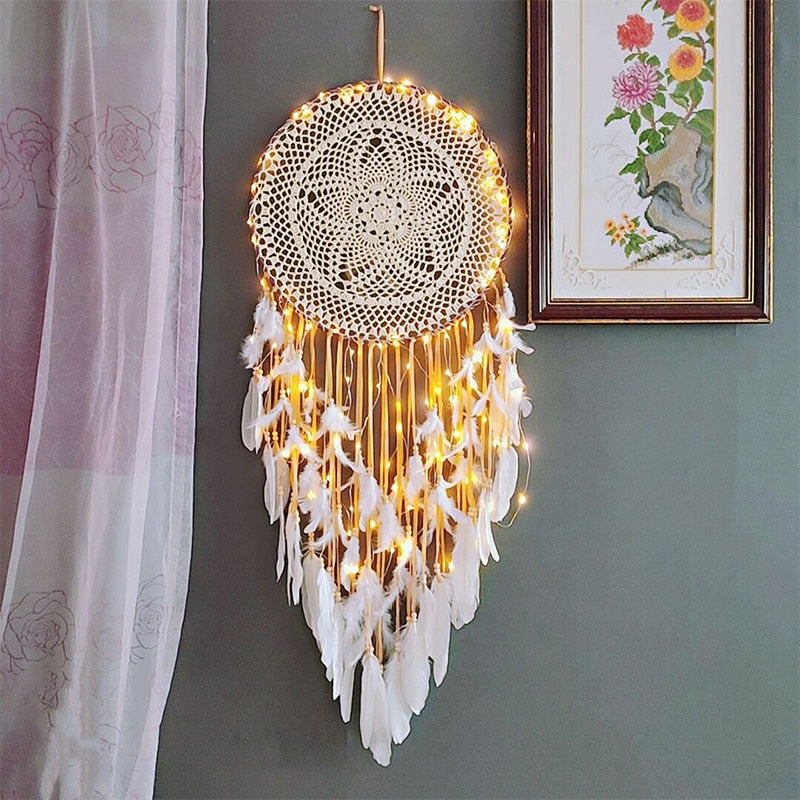 SUNFLOWER DREAM CATCHER MIT FERNBEDIENUNG