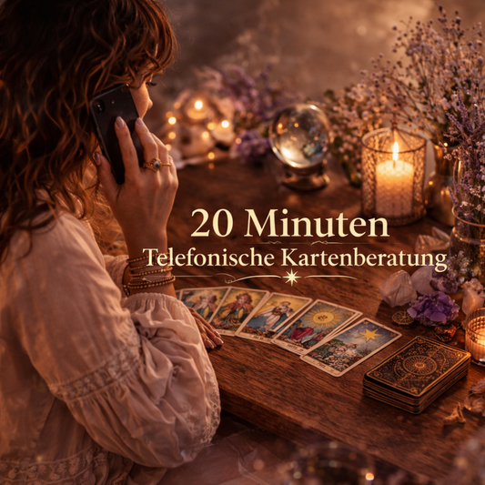20 Minuten Kartenlegen am Telefon
