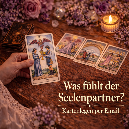 Was fühlt der Seelenpartner/Dualseelenpartner Kartenlegen per Email