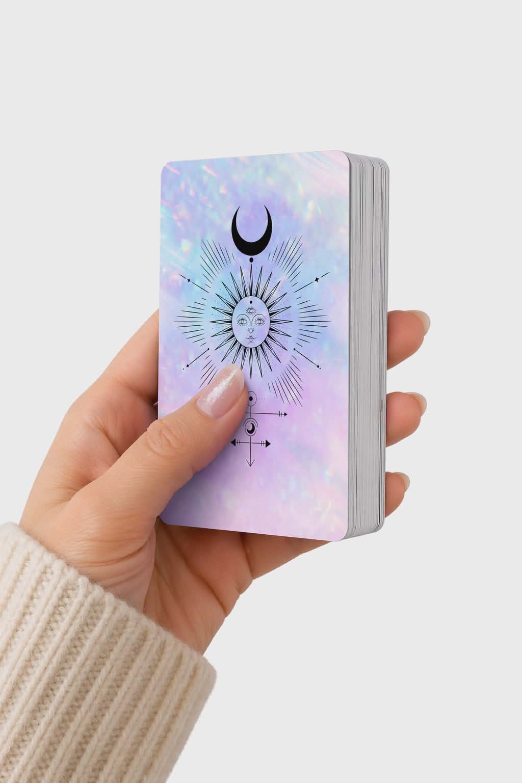 Krafttierkarten Deck „Herzensweisheiten der Krafttiere“ – 44 Karten, spirituelle Orakelkarten, Intuition stärken