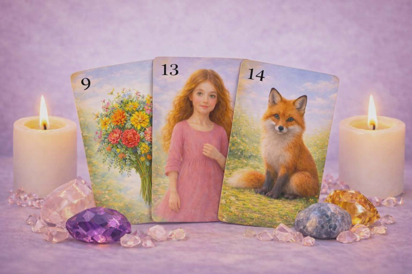 Zauberhaftes Lenormand Kartendeck 56 Karten