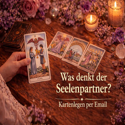 Was denkt der Seelenpartner/Dualseelenpartner? Kartenlegen per Email