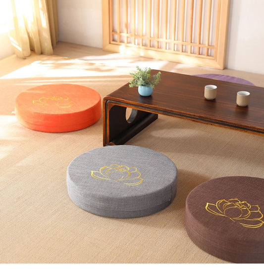 Yoga, Meditieren, Meditation Kissen, Rückenlehne Kissen, Tatami – Matte Abnehmbar und Waschbar