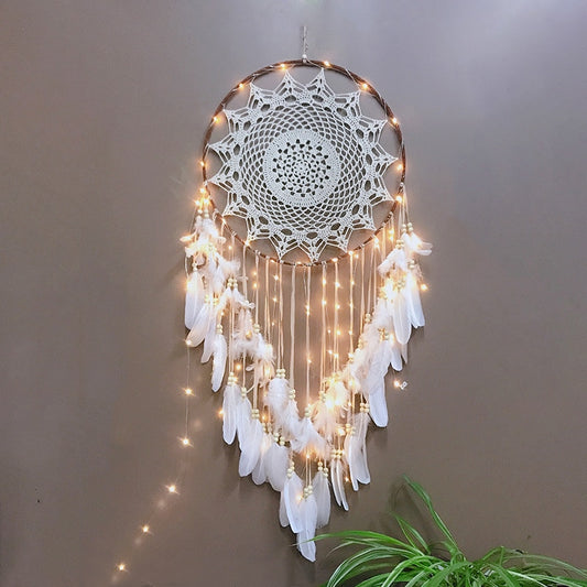 SUNFLOWER DREAM CATCHER MIT FERNBEDIENUNG